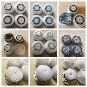 Clarisonic brushes choose 3, no deep pore avail